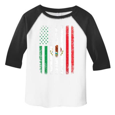 Mexico Flag Gift Usa American Mexican Independence Day Gift Toddler Fine Jersey T-Shirt