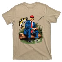 Make Fishing Great Again Funny Bass Fishing Humor Trump T-Shirt