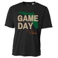 Miami Football Game Day Vibes Fall Tailgate Cooling Performance Crew T-Shirt