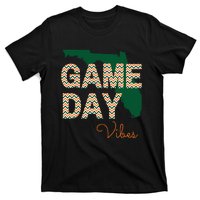 Miami Football Game Day Vibes Fall Tailgate T-Shirt