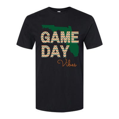 Miami Football Game Day Vibes Fall Tailgate Softstyle® CVC T-Shirt