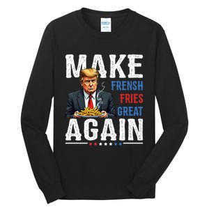 Make Fries Great Again Graphic Tall Long Sleeve T-Shirt