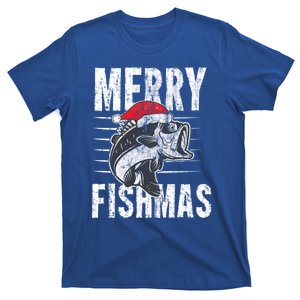 Merry Fishmas Great Gift Funny Fishing Christmas Gift Cool Gift T-Shirt