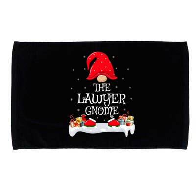 Matching Family Group The Lawyer Gnome Christmas Funny Gift Microfiber Hand Towel