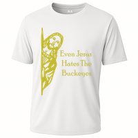 Michigan Fan Gear Even Jesus Hates Thebuckeyes Cooling Performance Crew T-Shirt