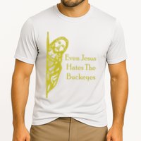 Michigan Fan Gear Even Jesus Hates Thebuckeyes Cooling Performance Crew T-Shirt