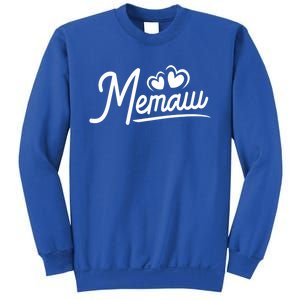 Memaw Funny Gift From Grand Memaw For Grandma Cute Memaw Cool Gift Sweatshirt