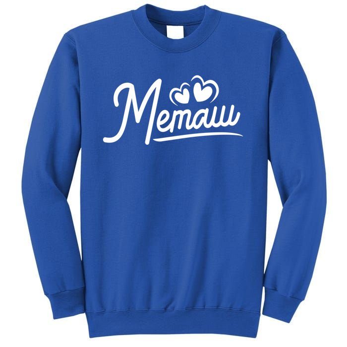 Memaw Funny Gift From Grand Memaw For Grandma Cute Memaw Cool Gift Sweatshirt