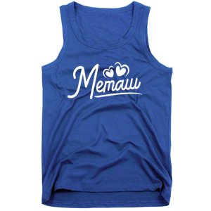 Memaw Funny Gift From Grand Memaw For Grandma Cute Memaw Cool Gift Tank Top