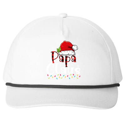 Matching Family Ghristmas Pajama Papa Santa Claus Costume Gift Snapback Five-Panel Rope Hat