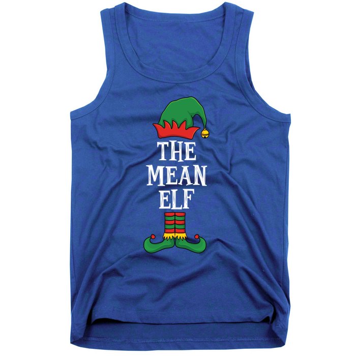 Matching Family Group Funny Xmas IM The Mean Elf Christmas Cool Gift Tank Top