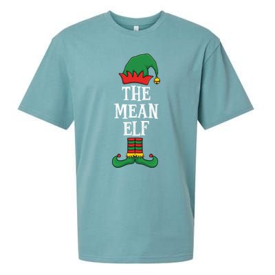 Matching Family Group Funny Xmas IM The Mean Elf Christmas Cool Gift Sueded Cloud Jersey T-Shirt