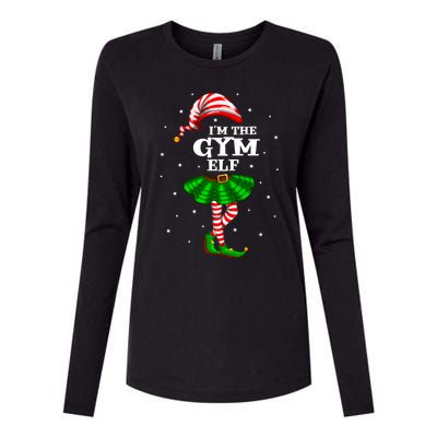 Matching Family Group IM The Gym Elf Christmas Gift Womens Cotton Relaxed Long Sleeve T-Shirt