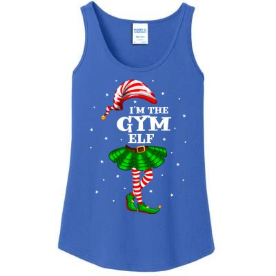 Matching Family Group IM The Gym Elf Christmas Gift Ladies Essential Tank