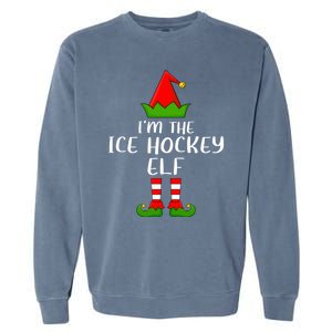 Matching Family Group IM Ice Hockey Elf Christmas Gift Garment-Dyed Sweatshirt