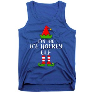 Matching Family Group IM Ice Hockey Elf Christmas Gift Tank Top