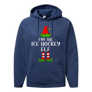 Matching Family Group IM Ice Hockey Elf Christmas Gift Performance Fleece Hoodie