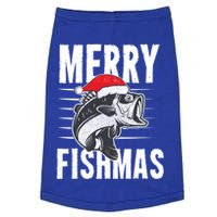 Merry Fishmas Gift Funny Fishing Christmas Cute Gift Doggie Tank