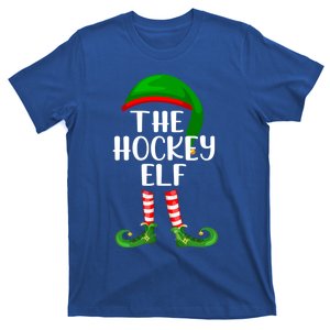 Matching Family Group The Hockey Elf Christmas Meaningful Gift T-Shirt