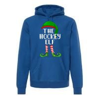 Matching Family Group The Hockey Elf Christmas Meaningful Gift Premium Hoodie