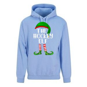 Matching Family Group The Hockey Elf Christmas Meaningful Gift Unisex Surf Hoodie