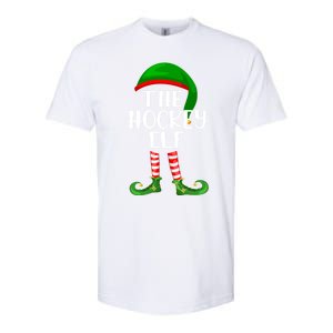 Matching Family Group The Hockey Elf Christmas Meaningful Gift Softstyle CVC T-Shirt