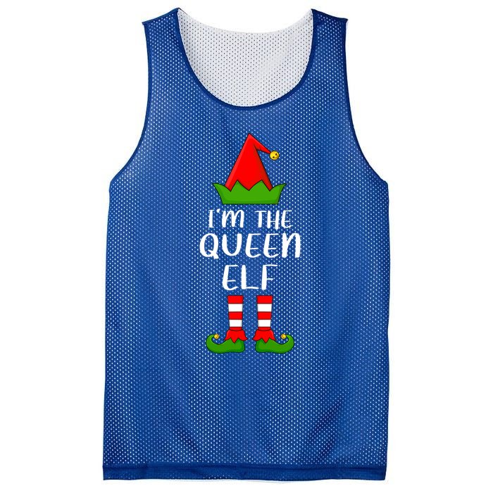 Matching Family Group IM The Queen Elf Christmas Gift Mesh Reversible Basketball Jersey Tank