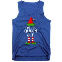 Matching Family Group IM The Queen Elf Christmas Gift Tank Top