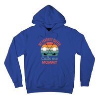 My Favorite Golfer Calls Me Mommy Funny Supporting Golf Mom Gift Hoodie