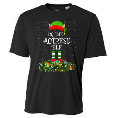 Matching Family Group IM The Actress Elf Christmas Cooling Performance Crew T-Shirt