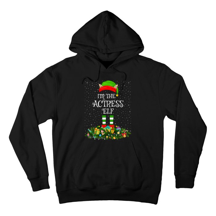 Matching Family Group IM The Actress Elf Christmas Hoodie