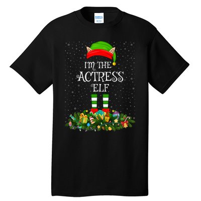 Matching Family Group IM The Actress Elf Christmas Tall T-Shirt