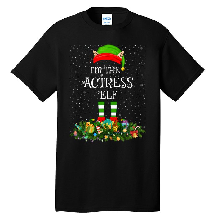 Matching Family Group IM The Actress Elf Christmas Tall T-Shirt