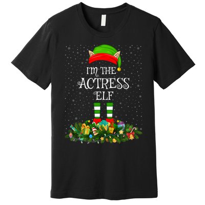 Matching Family Group IM The Actress Elf Christmas Premium T-Shirt