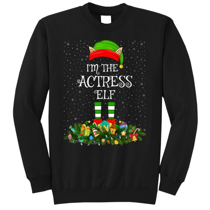 Matching Family Group IM The Actress Elf Christmas Tall Sweatshirt