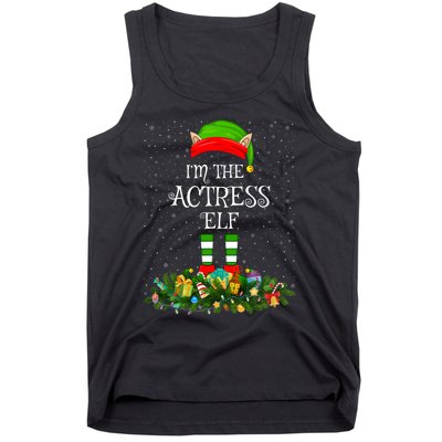 Matching Family Group IM The Actress Elf Christmas Tank Top