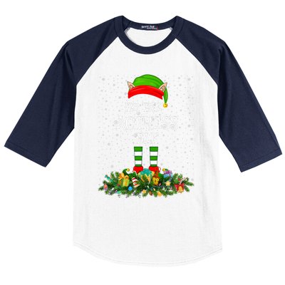 Matching Family Group IM The Actress Elf Christmas Baseball Sleeve Shirt