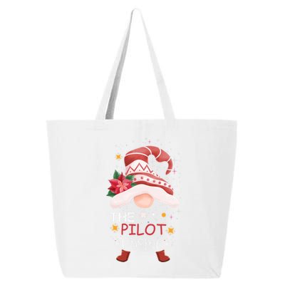 Matching Family Group Christmas The Pilot Gnome Costume Gift 25L Jumbo Tote