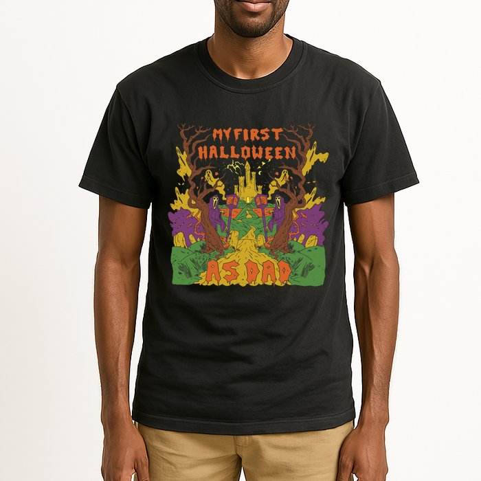 My First Halloween As Dad Tall T-Shirt