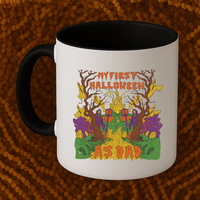 My First Halloween As Dad Mug