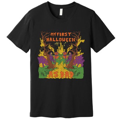My First Halloween As Dad Premium T-Shirt