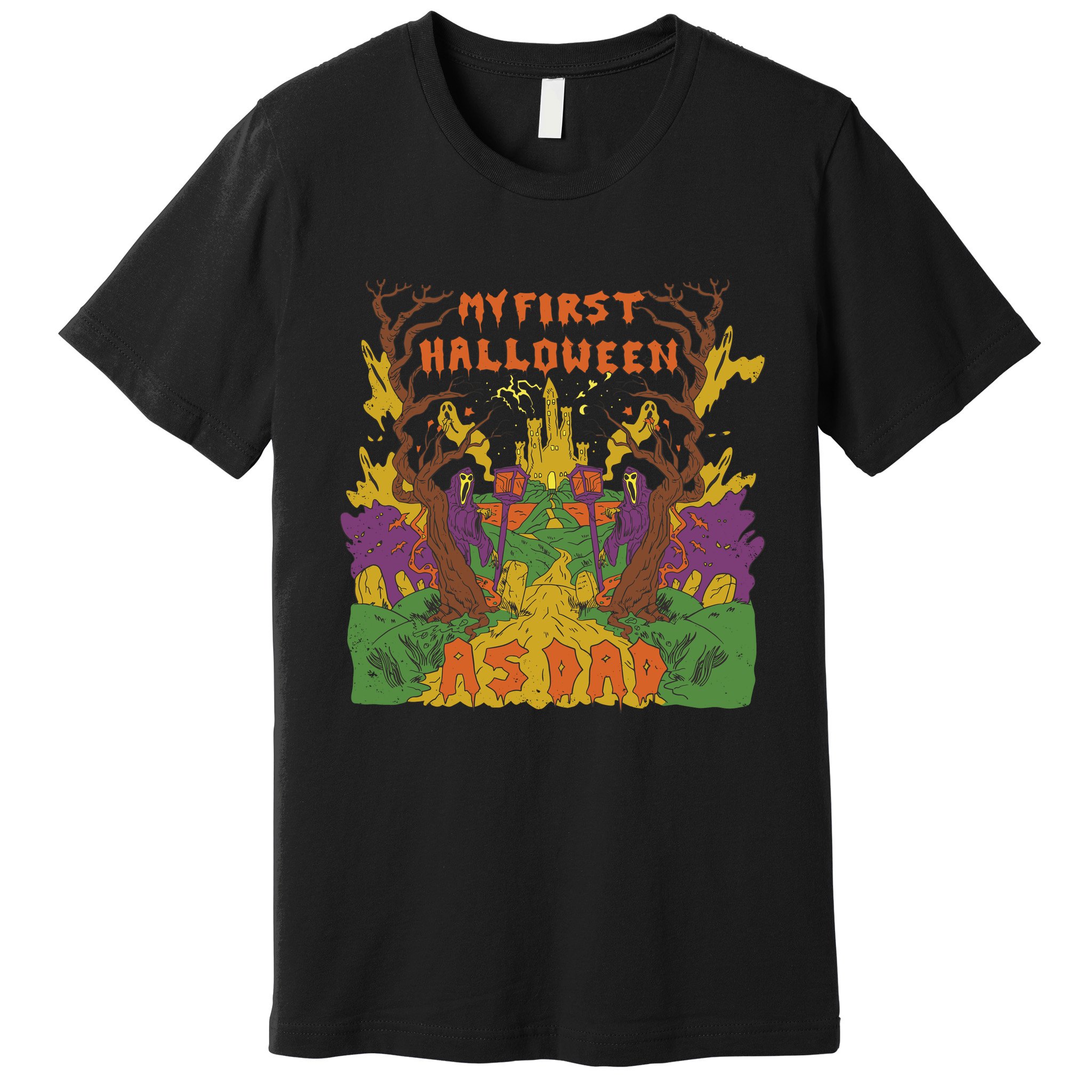 My First Halloween As Dad Premium T-Shirt