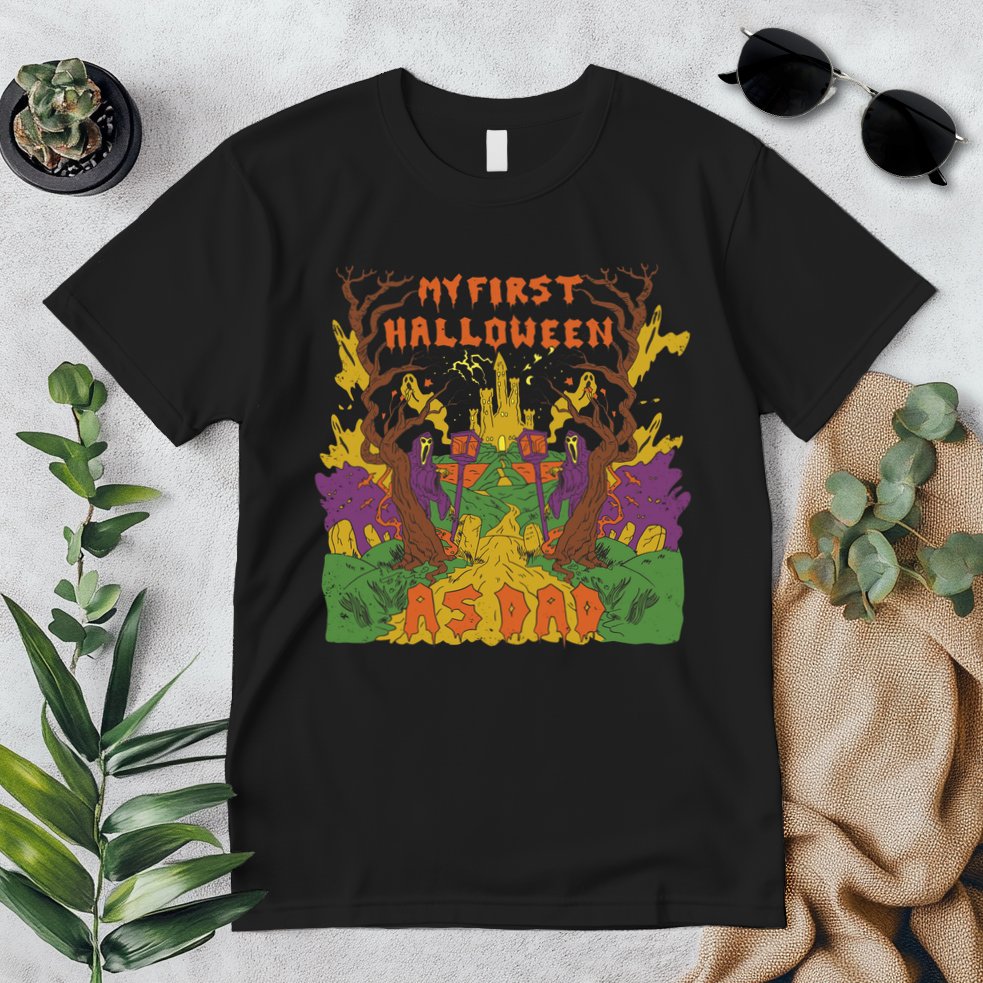 My First Halloween As Dad Premium T-Shirt