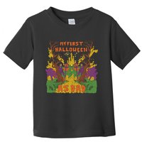 My First Halloween As Dad Toddler T-Shirt