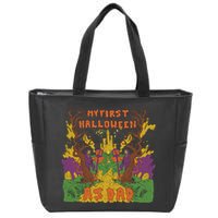 My First Halloween As Dad Zip Tote Bag