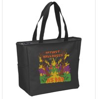 My First Halloween As Dad Zip Tote Bag