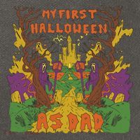 My First Halloween As Dad Cotton Canvas Backpack