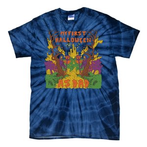 My First Halloween As Dad Tie-Dye T-Shirt