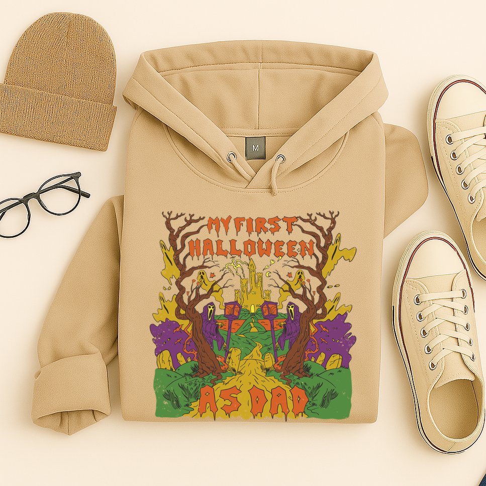 My First Halloween As Dad Hoodie