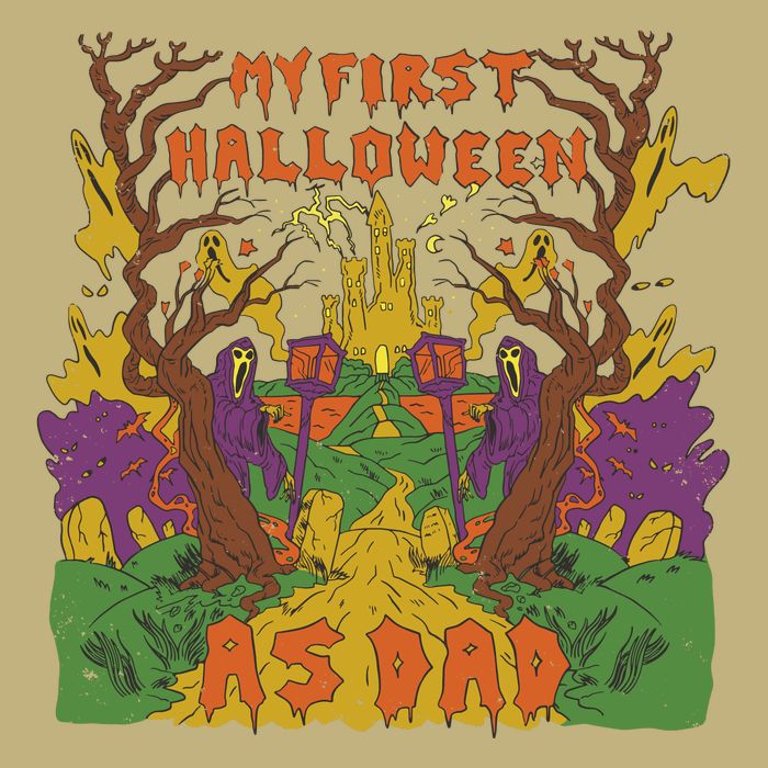 My First Halloween As Dad T-Shirt